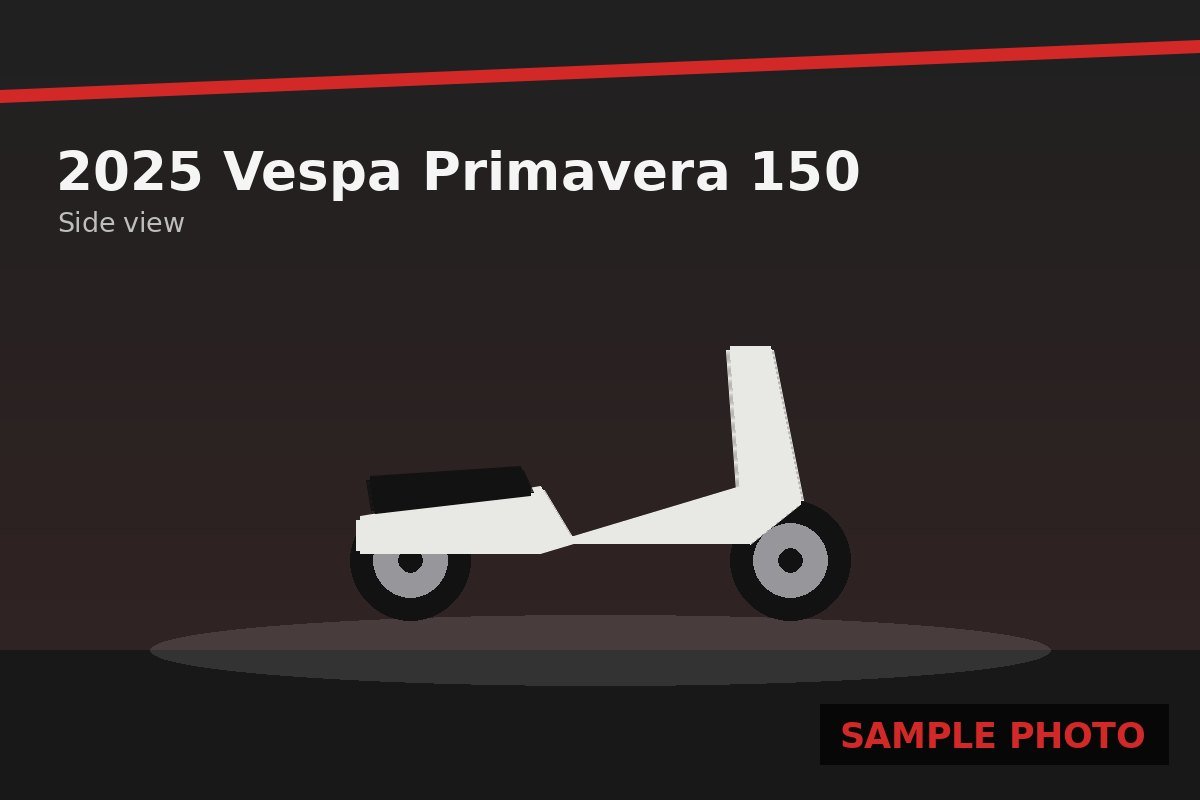 Sample photo: 2025 Vespa Primavera 150