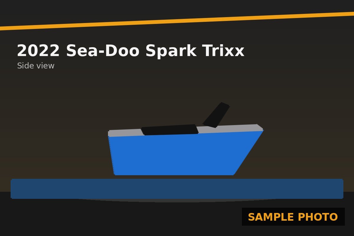 Sample photo: 2022 Sea-Doo Spark Trixx